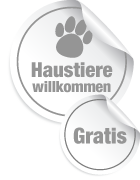 Haustiere willkommen